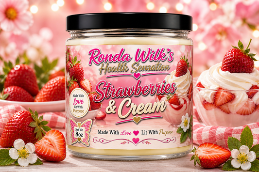 Strawberries & Cream 🍓